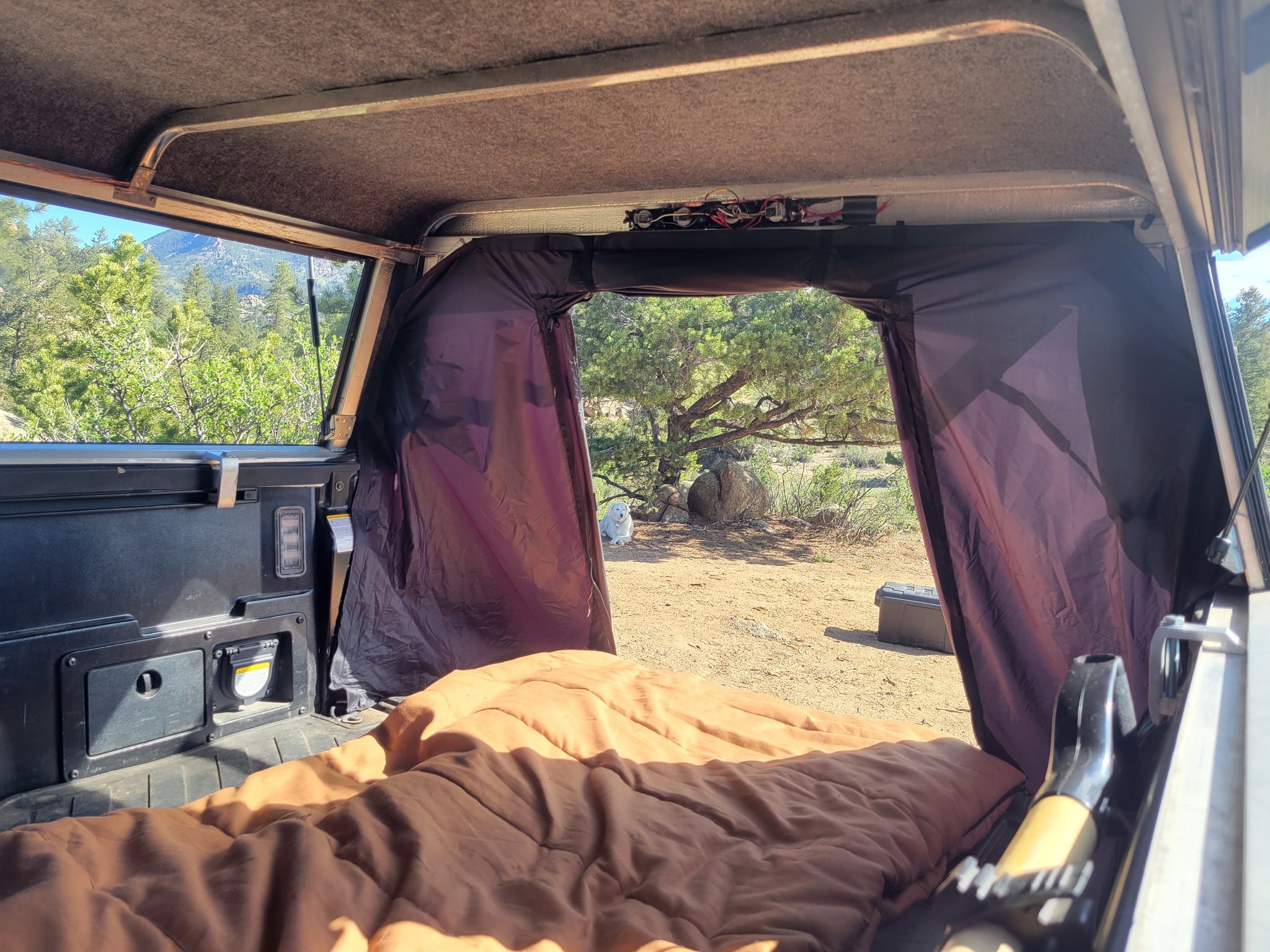 Truck top topper tent